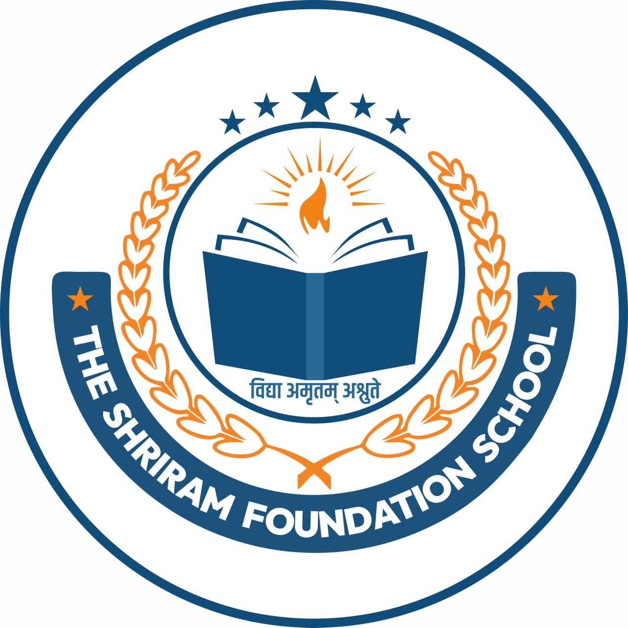 The Shriram Foundation School Logo